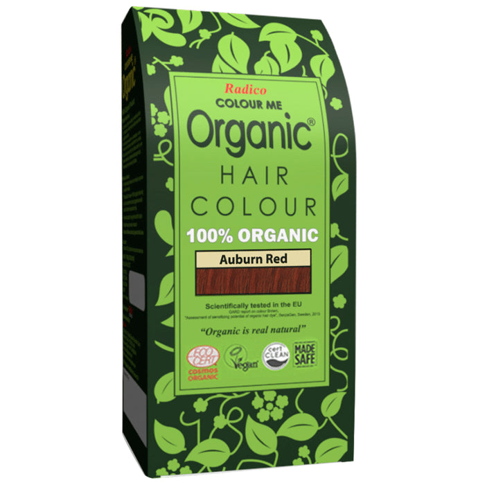 Radico Colour Me Organic Auburn Red Hair Colour - Classic Derma