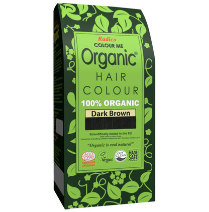 Radico Colour Me Organic Dark Brown Hair Colour - Classic Derma