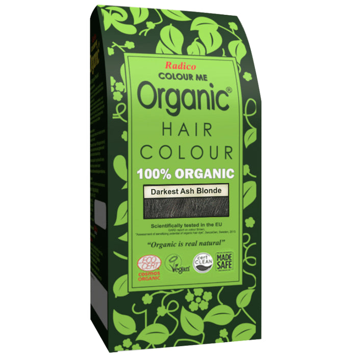Radico Colour Me Organic Darkest Ash Blonde Hair Colour - Classic Derma