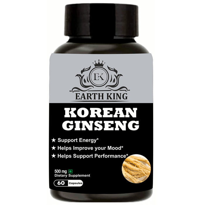Earth King Korean Gingseng 500ng Capsule - Classic Derma
