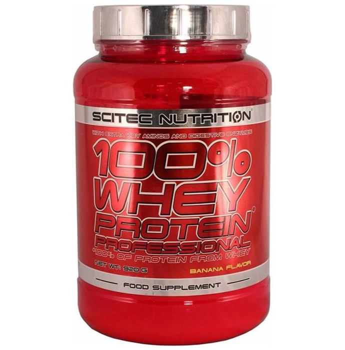 Scitec Nutrition 100% Whey Protein Professional Banana - Classic Derma