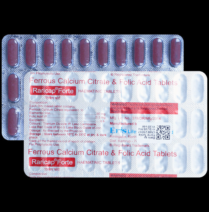 Raricap Forte Tablet - Classic Derma