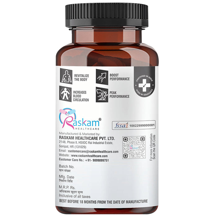 Raskam Healthcare Men's Performance Booster Capsule