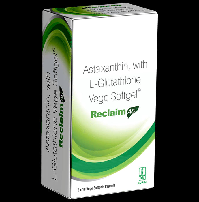 Reclaim AG Vege Softgel Capsule - Classic Derma
