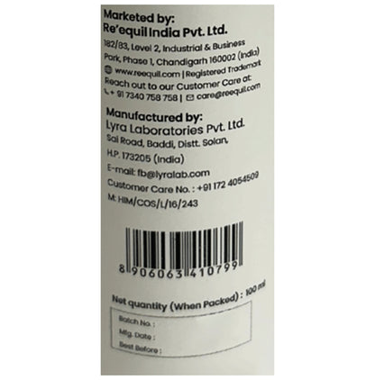 Re'equil Dandruff Control Lotion (Pre Wash)