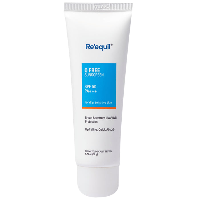 Re'equil O Free Sunscreen SPF 50 PA+++ - Classic Derma