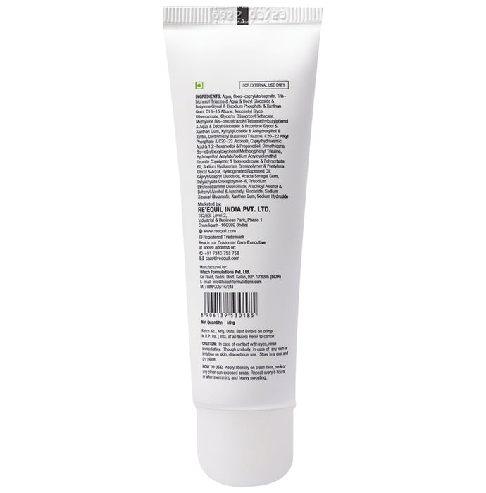 Re'equil O Free Sunscreen SPF 50 PA+++