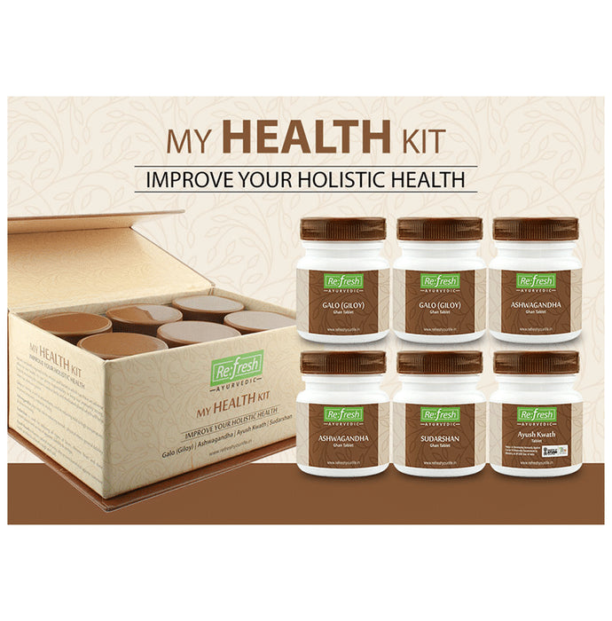 Refresh Ayurvedic My Health Kit (120 Tablets Each)