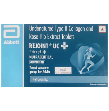 Rejoint UC Plus Tablet | Gluten Free | For Joint Health | Nutrition Care - Classic Derma