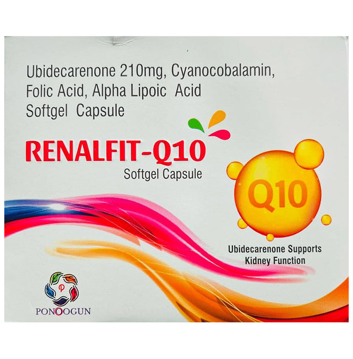 Renalfit-Q10 Softgel Capsule - Classic Derma