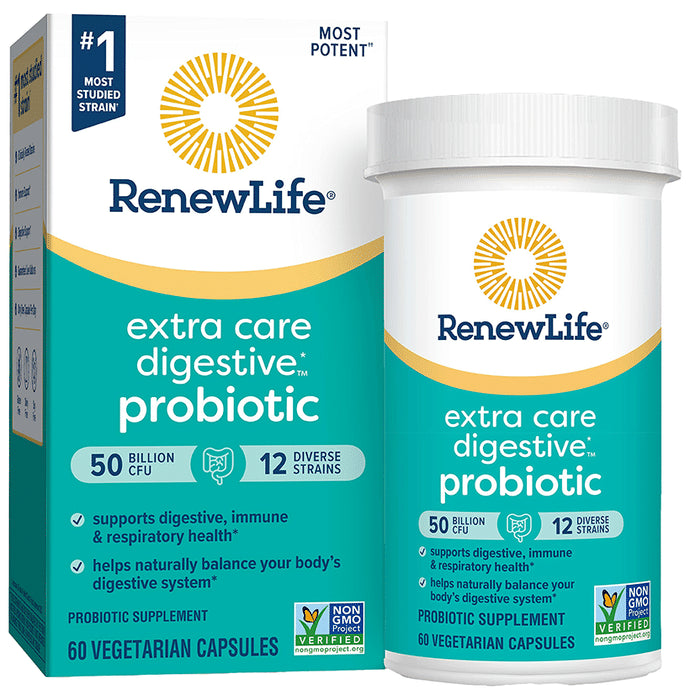 Renew Life Ultimate Flora Extra Care Probiotic Vegetarian Capsule - Classic Derma