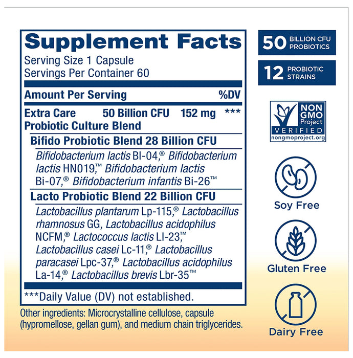 Renew Life Ultimate Flora Extra Care Probiotic Vegetarian Capsule