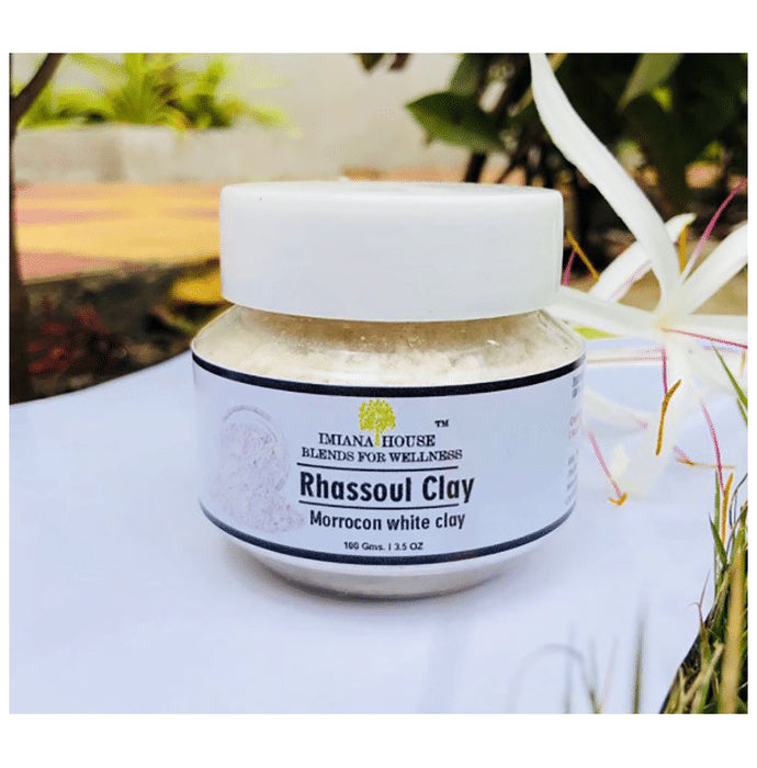 Imiana Rhassoul Clay Powder Morrocon White Clay - Classic Derma