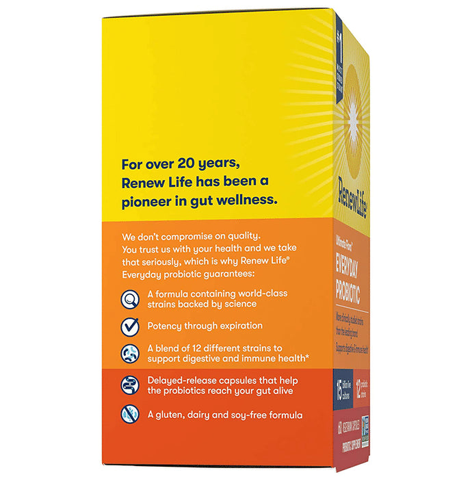 RenewLife Ultimate Flora Everyday Probiotic Vegetarian Capsule