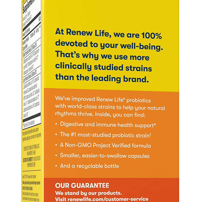 RenewLife Ultimate Flora Everyday Probiotic Vegetarian Capsule