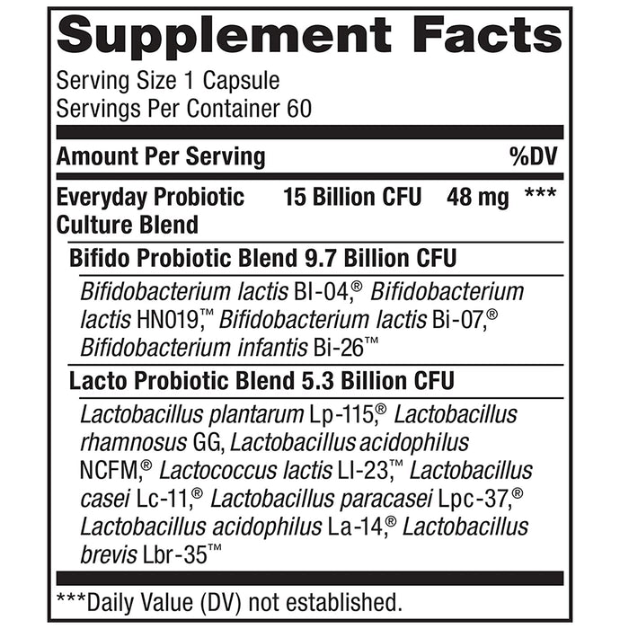 RenewLife Ultimate Flora Everyday Probiotic Vegetarian Capsule
