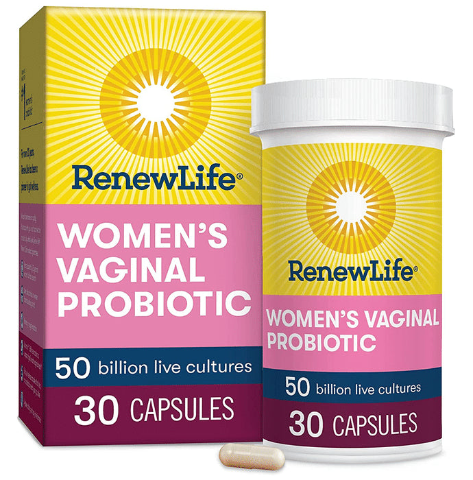 RenewLife Women's Vaginal Probiotic Capusle Vaginal Capsule - Classic Derma