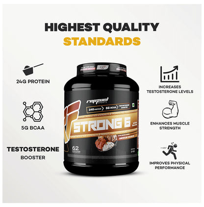 Repfuel Sports Strong 6 Whey Protein Powder American Ice Cream