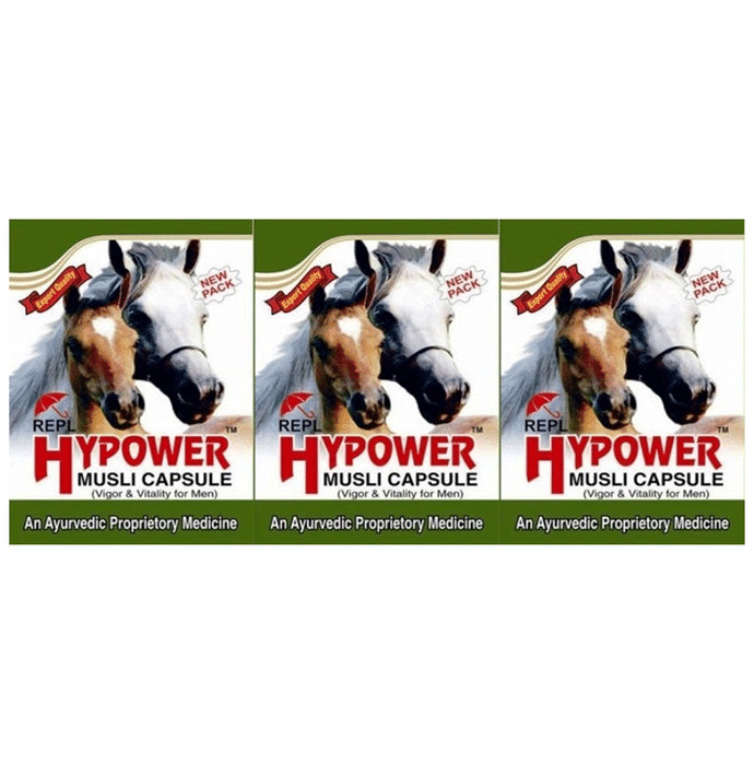 REPL Hypower Musli Capsule (30 Each) - Classic Derma