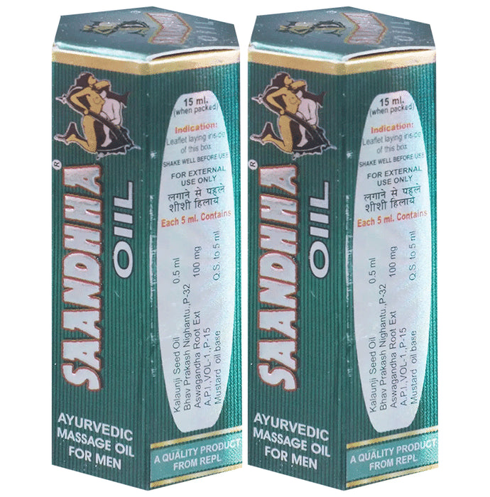 REPL Saandhha Oil (15ml Each) - Classic Derma