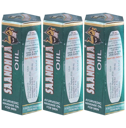 REPL Saandhha Oil (15ml Each) - Classic Derma