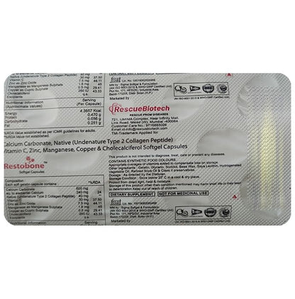 Restobone Softgel Capsule