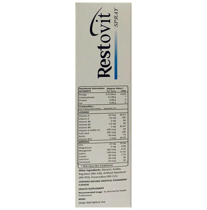 Restovit Multivitamin Spray