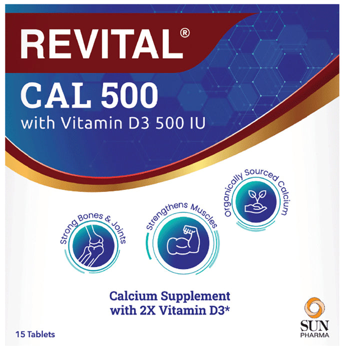 Revital Cal 500 Tablet - Classic Derma