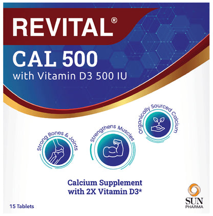 Revital Cal 500 Tablet - Classic Derma