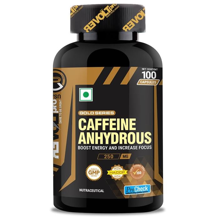 Revoltpro Caffeine Anhydrous Capsule - Classic Derma