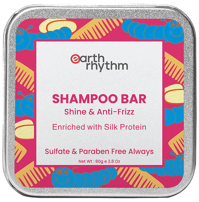 Earth Rhythm Silk Shampoo Bar Sulphate Free Paraben Free - Classic Derma