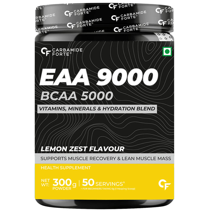 Carbamide Forte EAA with BCAA Powder Lemon Zest - Classic Derma
