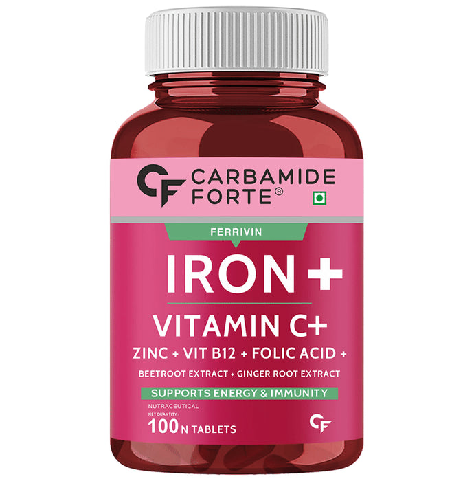 Carbamide Forte Iron Vegetarian Tablet - Classic Derma