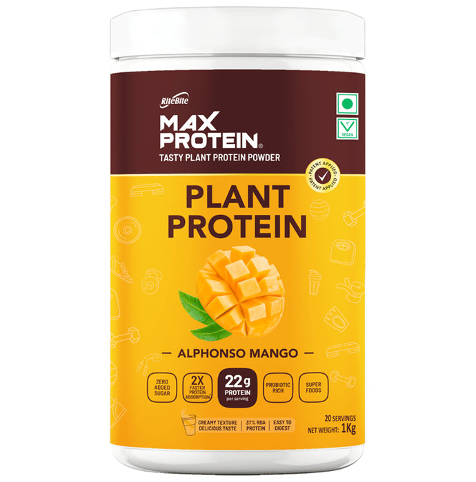 RiteBite Max Plant Protein Alphonso Mango - Classic Derma