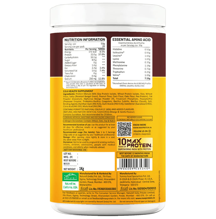 RiteBite Max Plant Protein Alphonso Mango