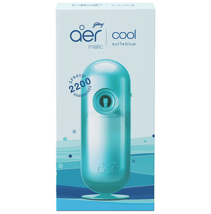 Godrej aer Matic Machine + Refill Kit Cool - Classic Derma