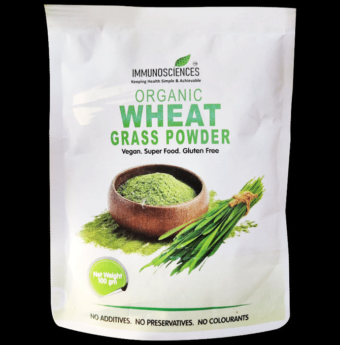 Immunosciences Wheet Grass Powder Gluten Free - Classic Derma