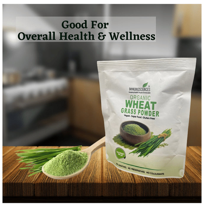 Immunosciences Wheet Grass Powder Gluten Free