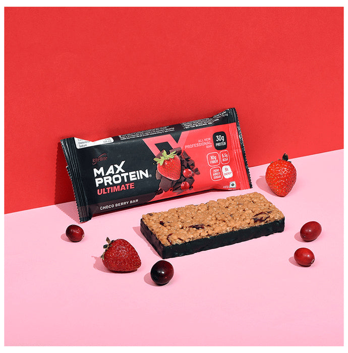RiteBite Max Protein Ultimate Bar | Flavour Choco Berry