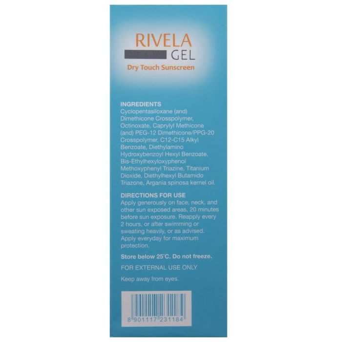 Rivela Dry Touch Sunscreen Gel SPF 30+