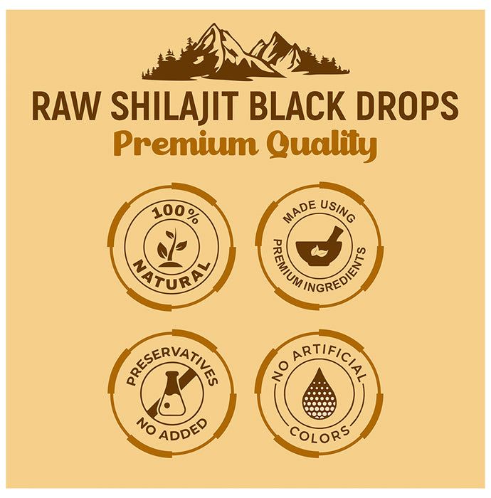 Rock Gold Raw Shilajit Black Drop