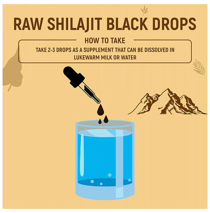 Rock Gold Raw Shilajit Black Drop