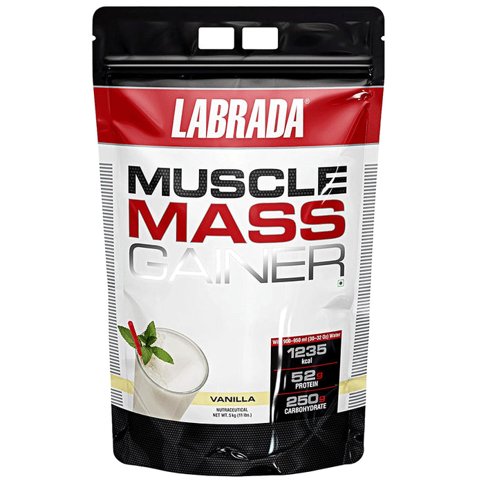 Labrada Nutrition Muscle Mass Gainer Vanilla - Classic Derma