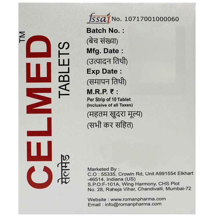 Roman Pharma Celmed Tablet