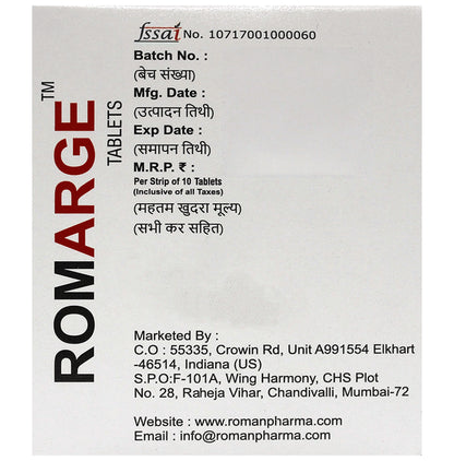 Roman Pharma Romarge Tablet