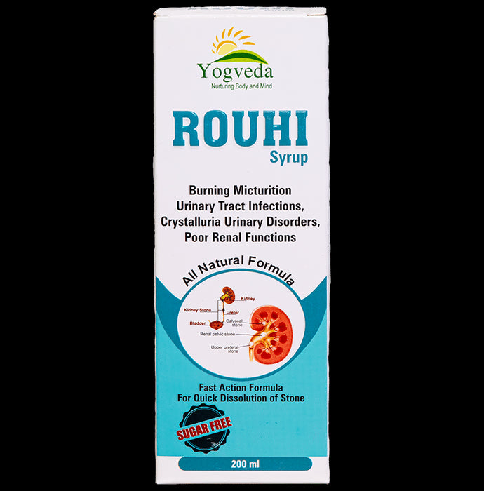 Yogveda Rouhi Syrup Sugar Free - Classic Derma