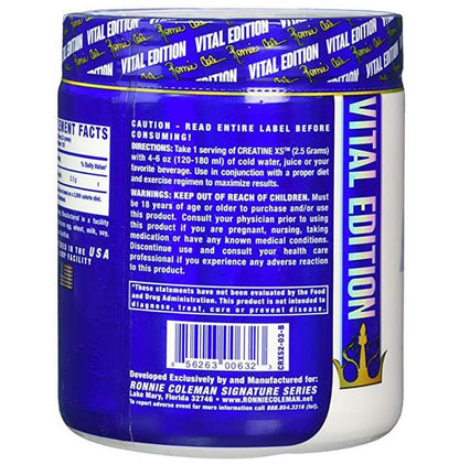 Ronnie Coleman Creatine XS Unflavoured