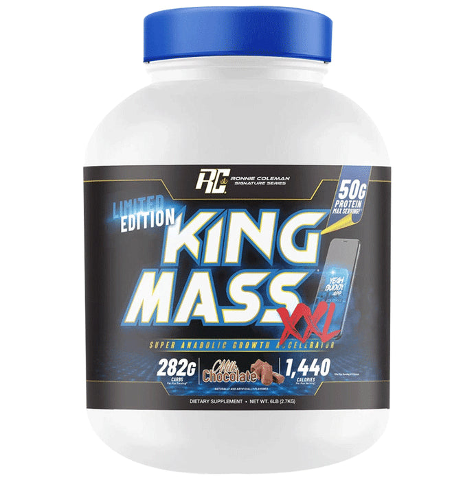 Ronnie Coleman King Mass XXL Milk Chocolate Powder - Classic Derma