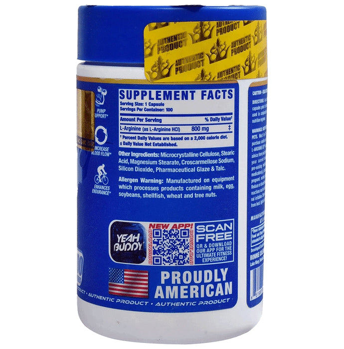 Ronnie Coleman L-Arginine XS 100 Capsule