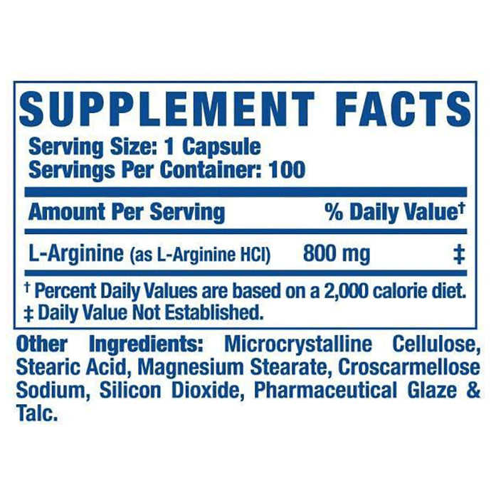 Ronnie Coleman L-Arginine XS 100 Capsule